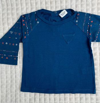 Tee-shirt garçon 18 mois manches longues,  TAO