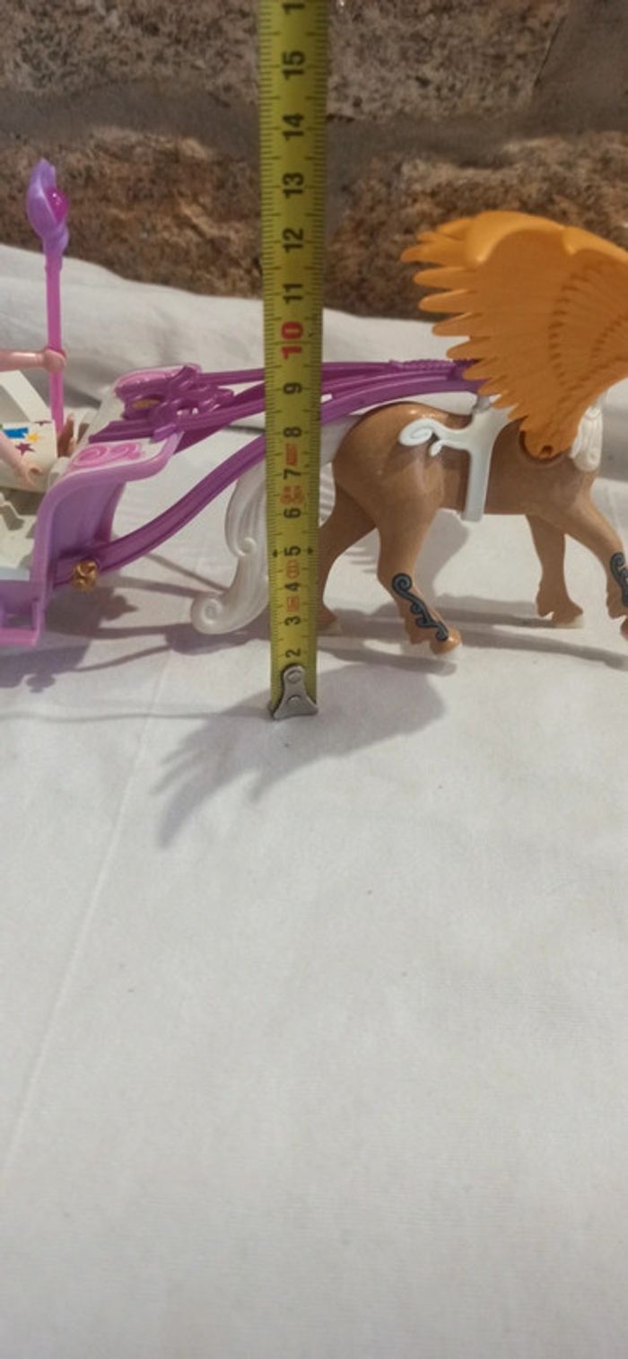 Carrosse avec pégase fée et coffre playmobil - photo numéro 7