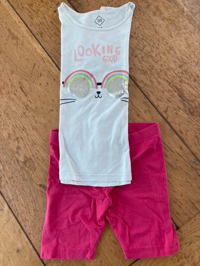 Lot teeshirt / cycliste - photo numéro 2