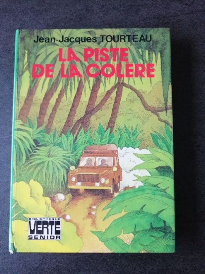 Livre collector La piste de la colère