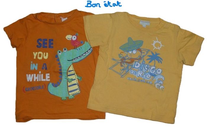 Lot T-shirts 18-24 mois - photo numéro 4