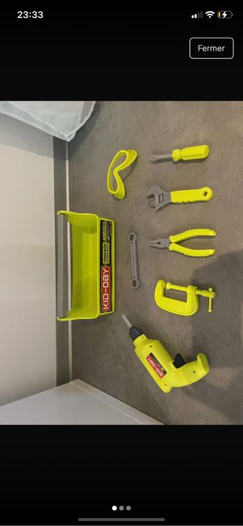 Caisse à outil enfant