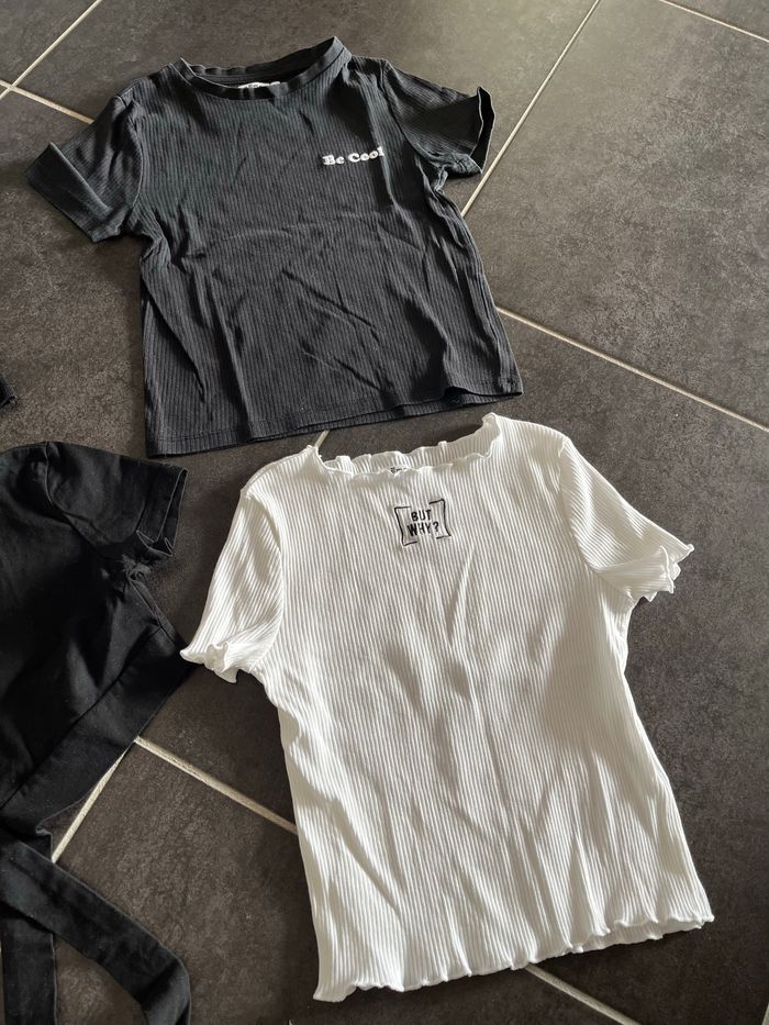 Lot de t shirt fille 10 ans - photo numéro 4