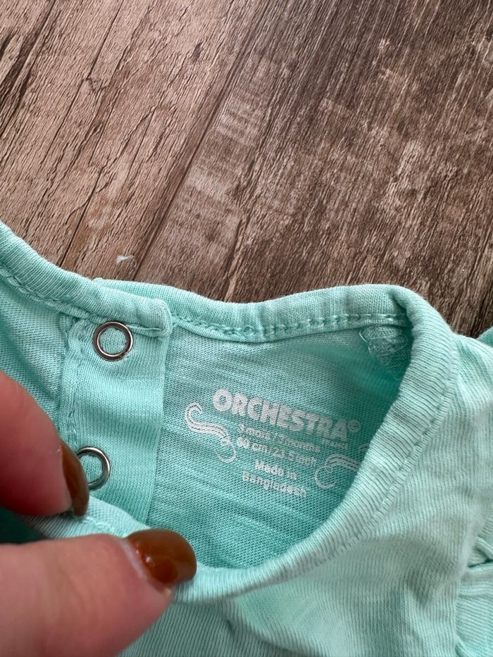 - Tee shirt Orchestra - 3 mois - Très bon état - photo numéro 2