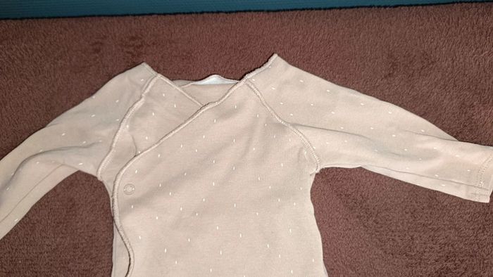 Body + legging et bonnet beige 3 mois - photo numéro 5