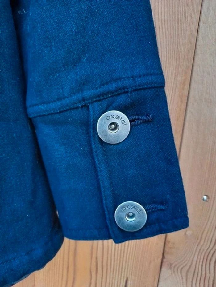 Caban manteau chaud, marine Okaïdi, 8 ans - photo numéro 4