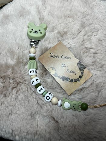 Attache tétine  lapin