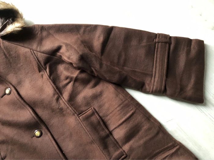 BB- Manteau 3/4 polaire marron à capuche T 42/44  NEUF - photo numéro 6