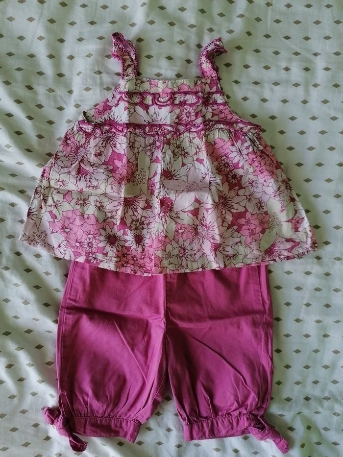 Lot 15 vêtements été fille 6 mois - photo numéro 5