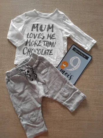 Ensemble 9 mois / 69-72 cm