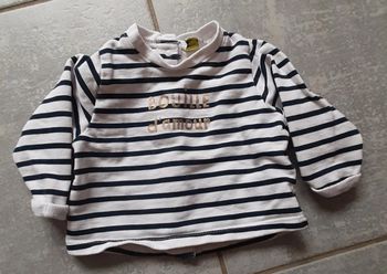 Pull fille tape à l'œil 3mois