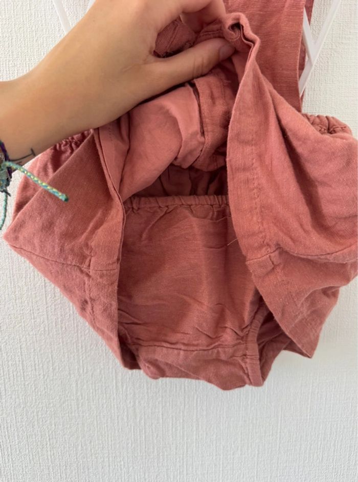 Ensemble été gaz de coton - taille 3 mois 🌸 - photo numéro 3