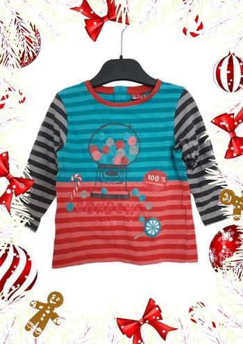 Tee shirt manches longues orchestra 18 mois