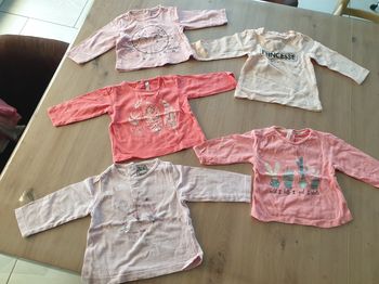 Lot de 5 tshirts 6 mois