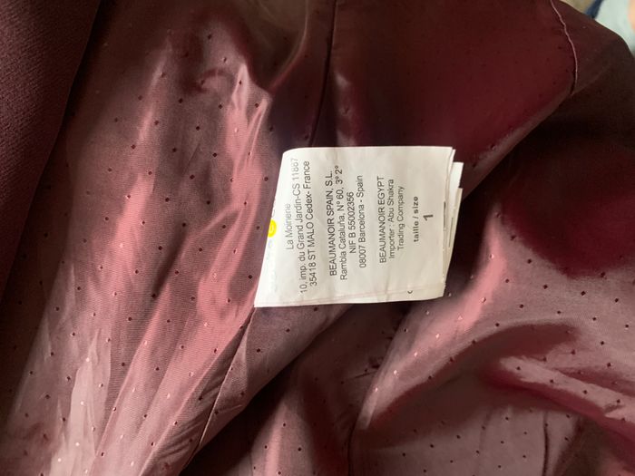 Veste bordeaux - photo numéro 10