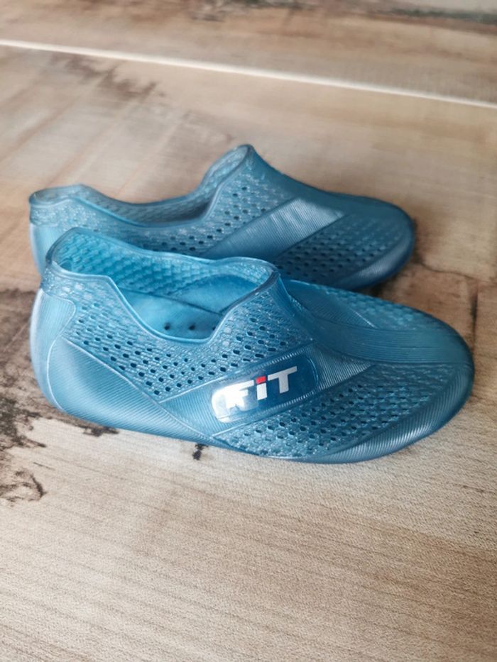 🌸Chaussures aquatique plage pêche Fit pointure 27 mixte bleu
