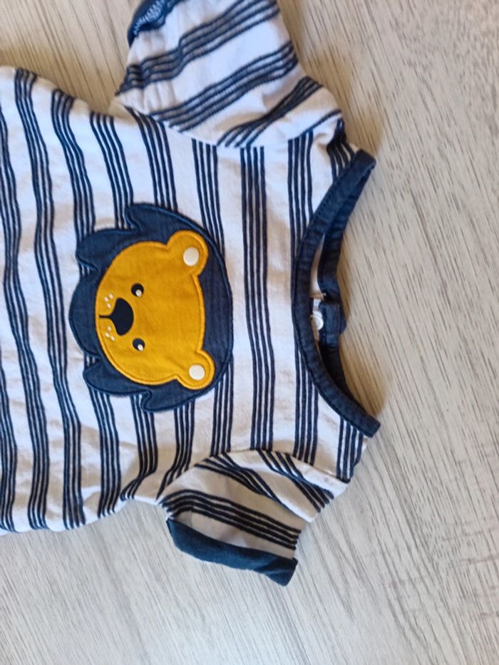 Combi short 1 mois 53 cm combishort obaibi neuve - photo numéro 12