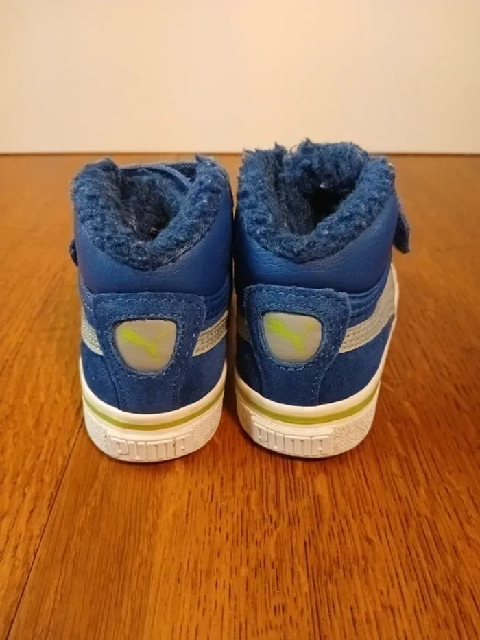 👟 Baskets Puma bleues – Pointure 21 – Très bon état - photo numéro 3