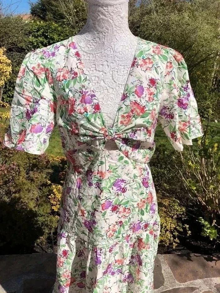 Robe Zara imprimée neuve taille M - photo numéro 6