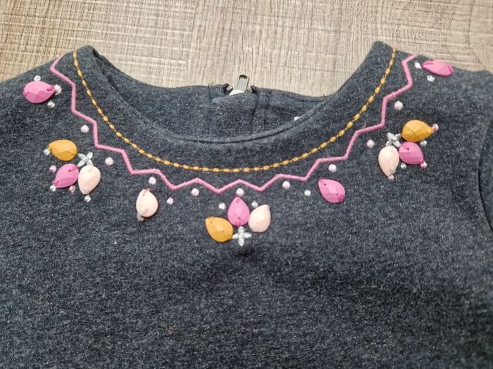 Robe fourrée DPAM 5 ans en super état ! - photo numéro 2