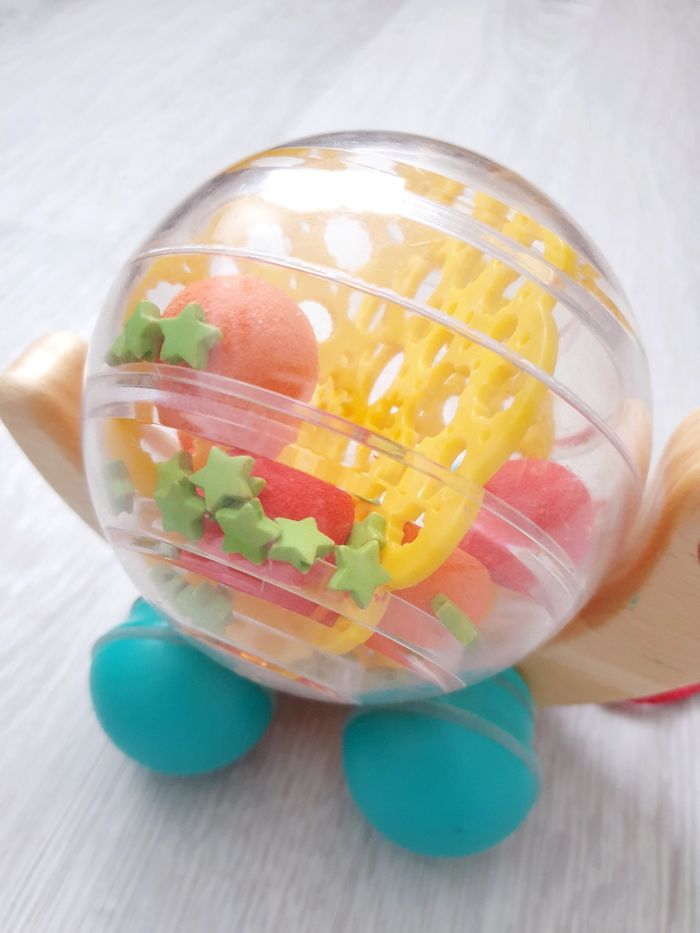 Jouet à tirer escargot Hugo - Djeco - photo numéro 5