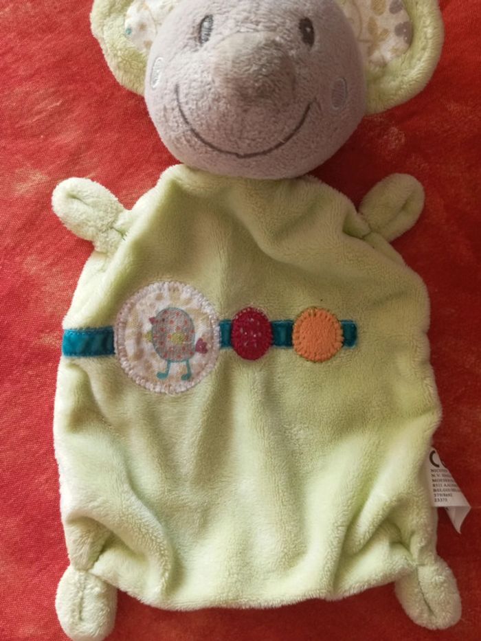 Doudou plat souris Nicotoy Simba - photo numéro 3