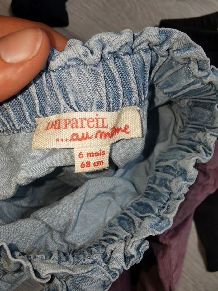 Lot de 7 pantalons 6 mois - photo numéro 11