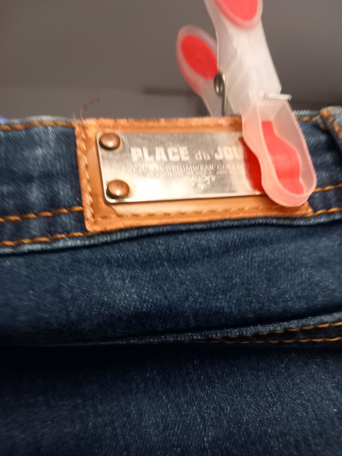 Jean slim de femme taille 36 marque place du jour - photo numéro 6