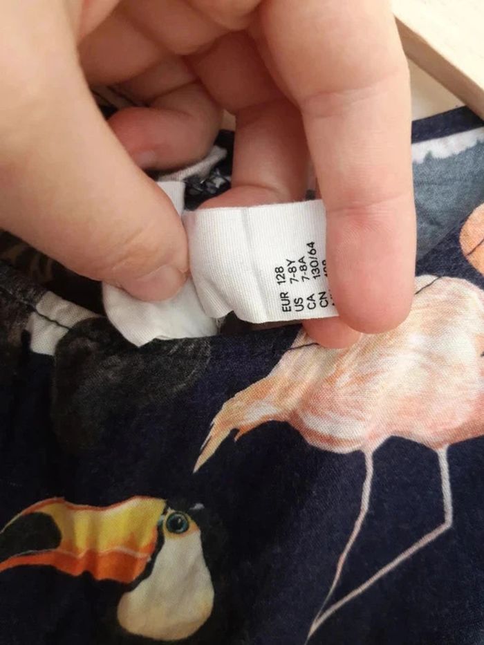 Combishort animaux sauvage 7/8 ans h et m - photo numéro 4