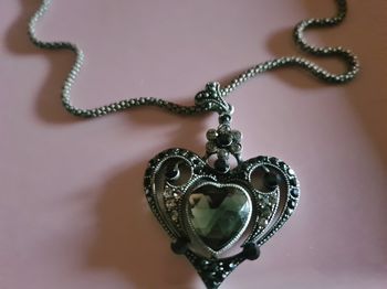 Collier. Cœur. Baroque. 54 cm.