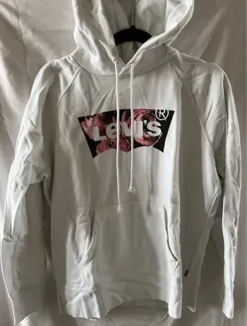 Sweat Levi’s à capuche blanc