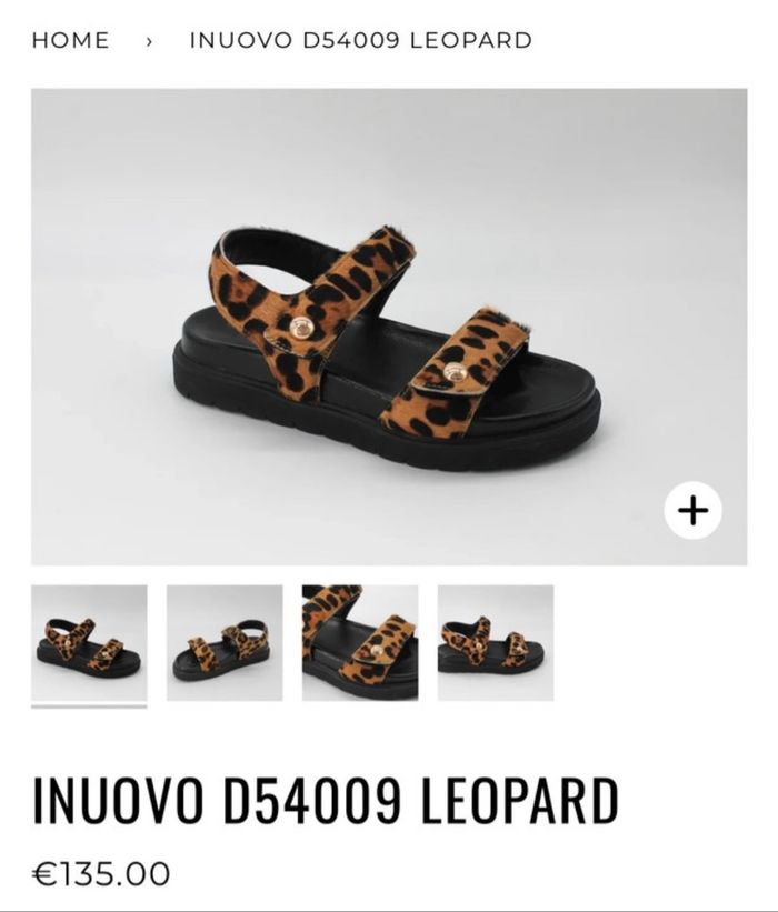 Sandales Inuovo D54009 Leopard Print - photo numéro 9