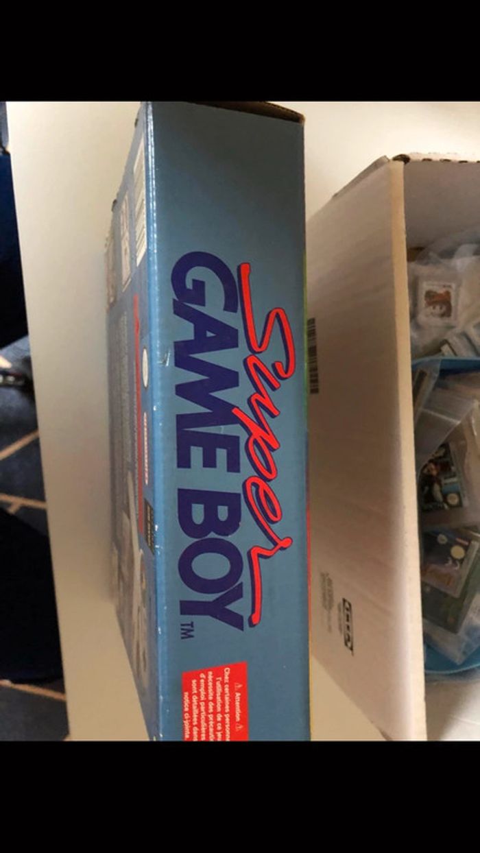 Super Game Boy Super Nintendo en boîte - photo numéro 10