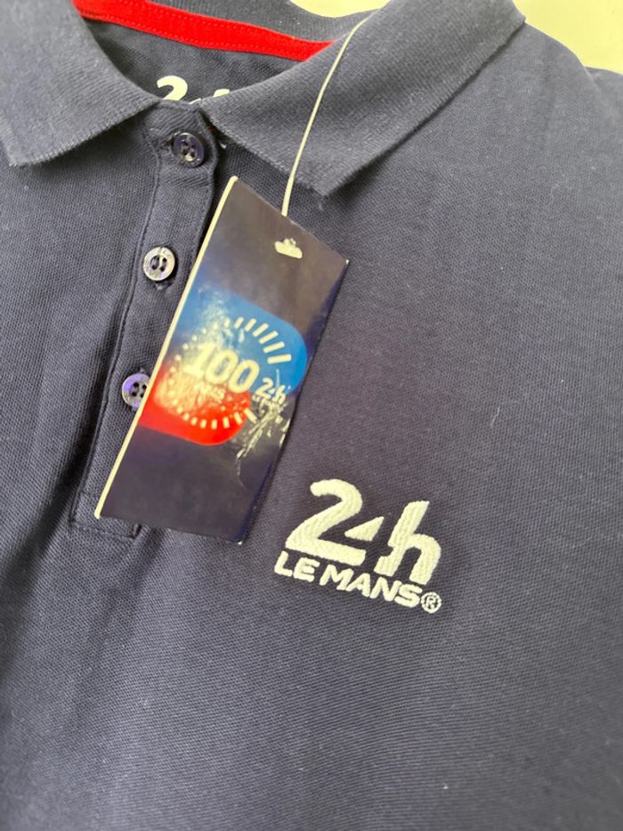 👚 Polo 24h du Mans 100 ans officiel- taille M - neuf avec étiquette - photo numéro 3