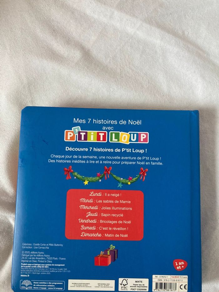 Mes 7 histoires de noël avec petit loup - photo numéro 8