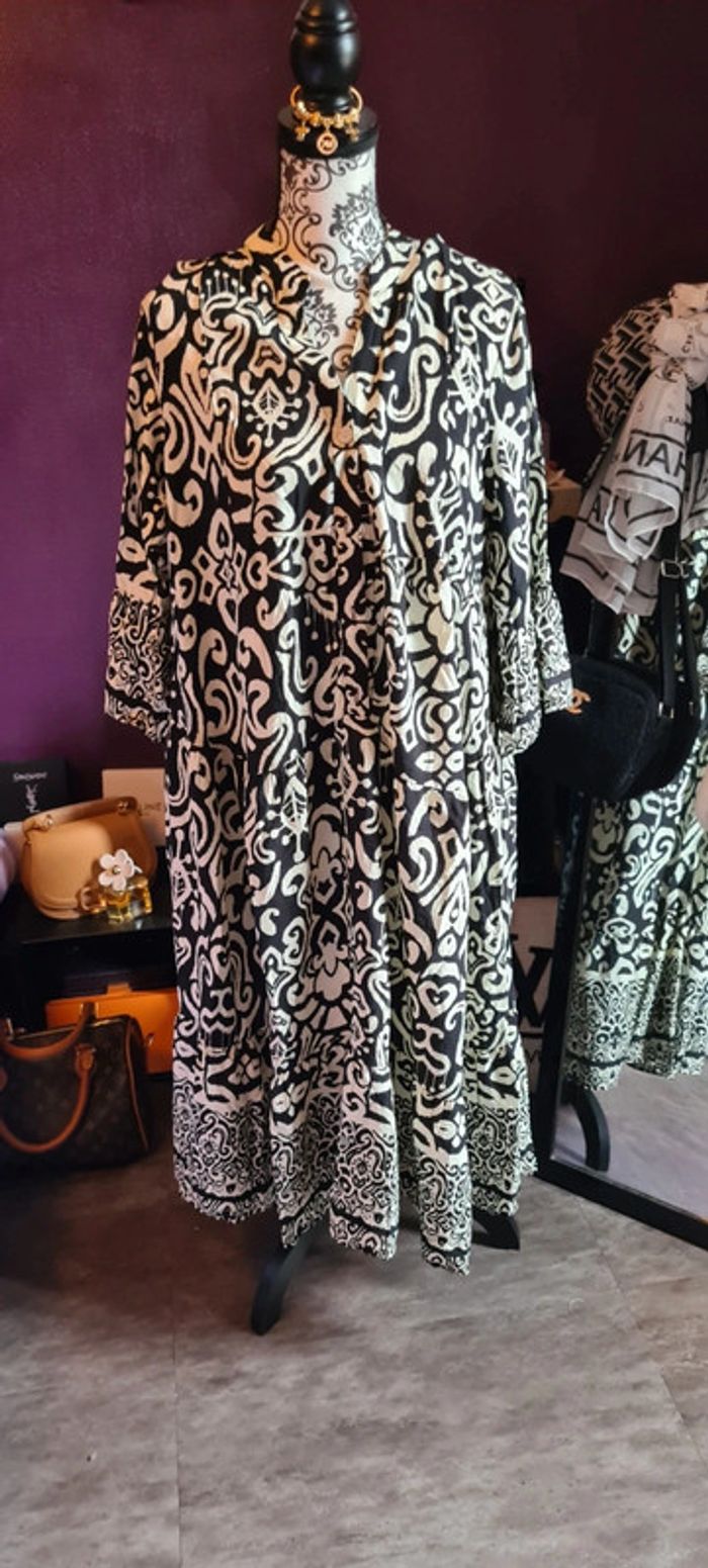 Robe bohème noir