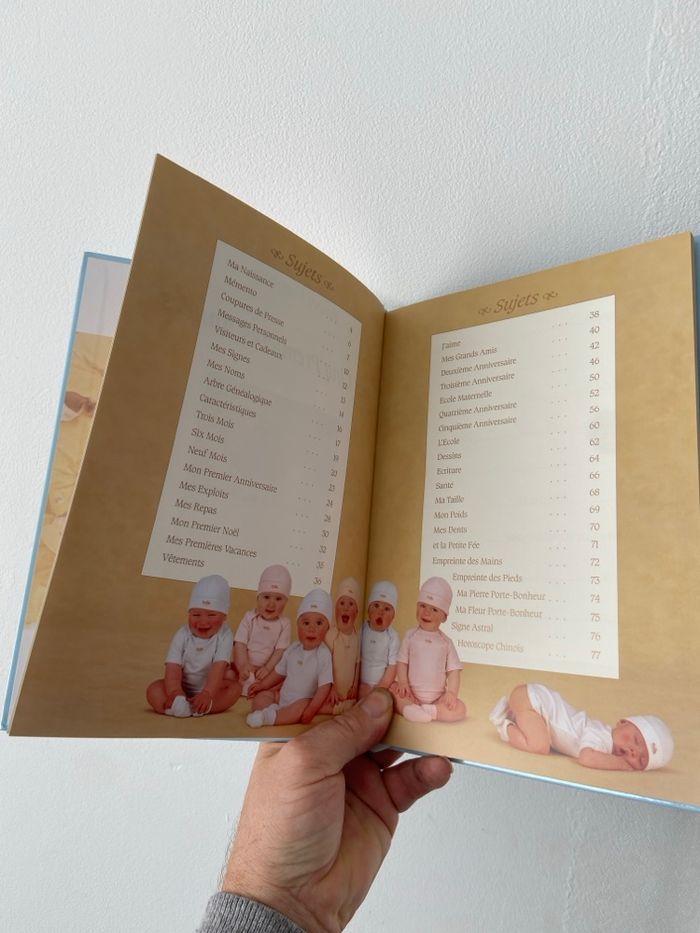 Livre Souvenirs Bébé Anne Geddes - Mes Cinq Premières Années - Neuf - photo numéro 2