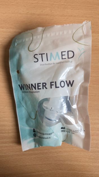 Winner Flow – Buse d’expiration NEUVE – Méthode 5P pour accouchement, rééducation & respiration