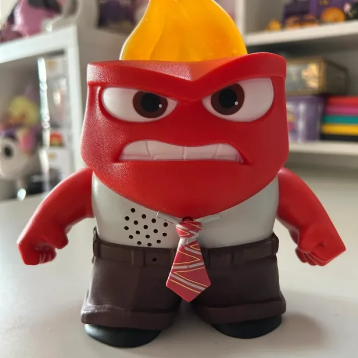 Figurine Disney colère angry vice versa inside out - photo numéro 4