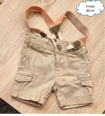 Short 3 mois - 60 cm
