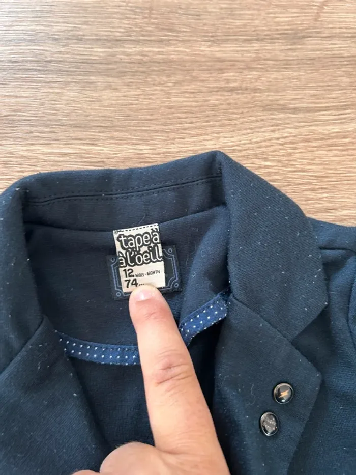 Blazer 12 mois garçon - photo numéro 3