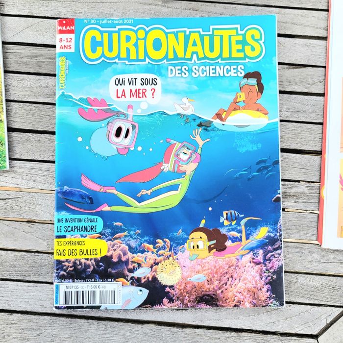 Lot de 9 Curionautes des sciences - photo numéro 7