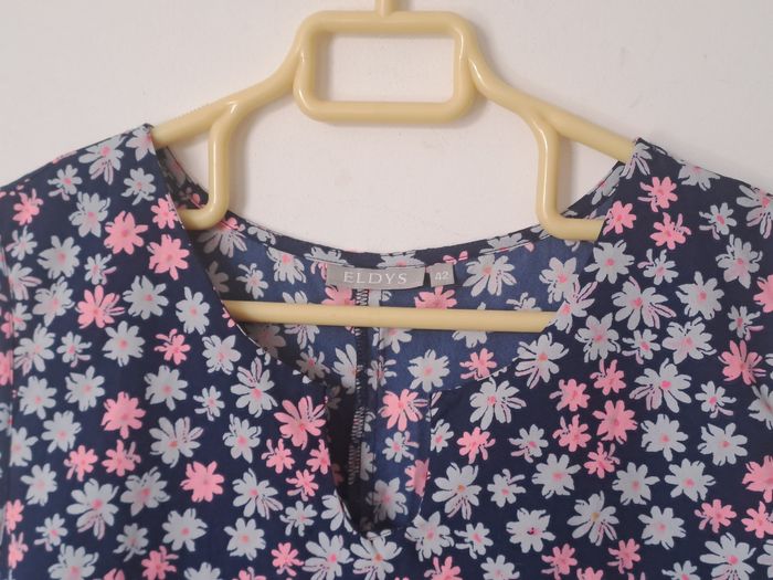Blouse à petites fleurs 🌸 Eldys Taille 42 - photo numéro 4