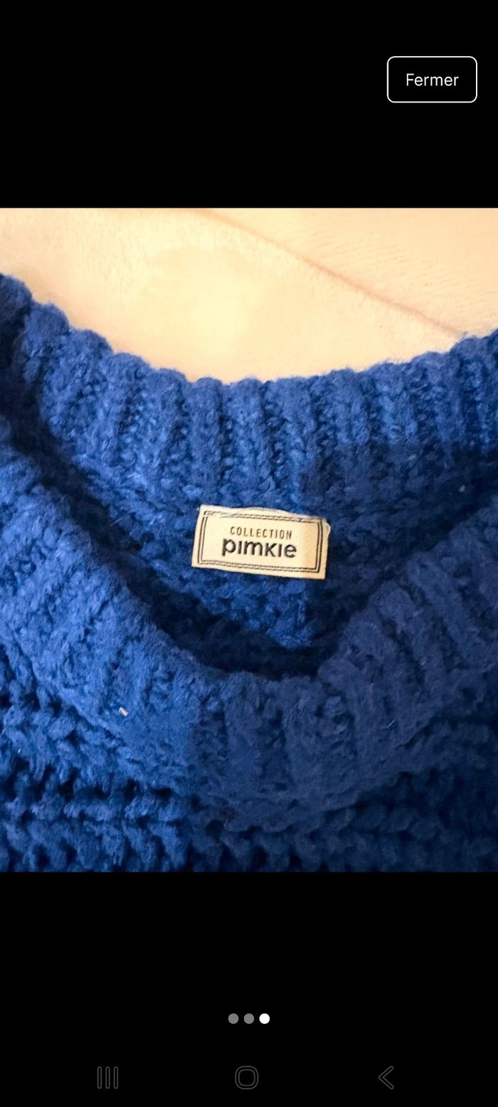 Pull hiver pimkie taille xs - photo numéro 3