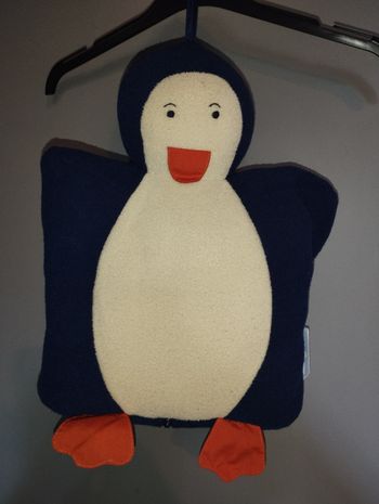 Coussin range pyjama sucre d'orge neuf