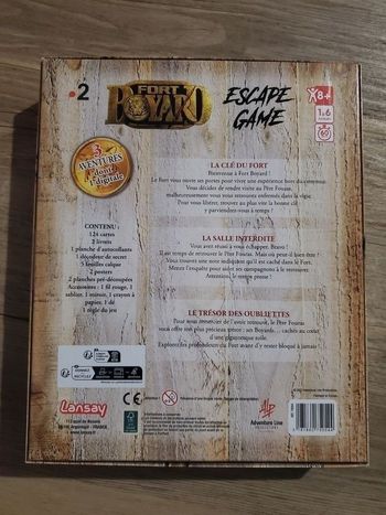 Escape game fort boyard