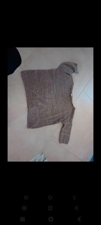 Pull manche 3/4 taille m