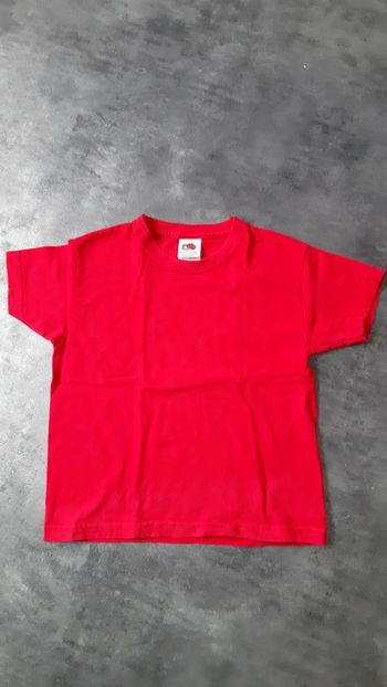 T-shirt manche courte garçon 100% coton