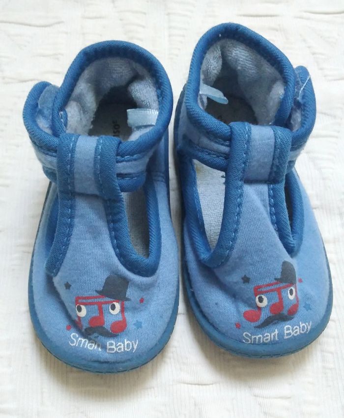 In extenso chaussons pantoufles bleu taille 20 - photo numéro 3