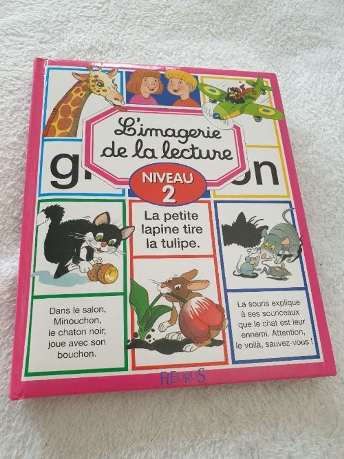 Livre l'imagerie de la lecture.